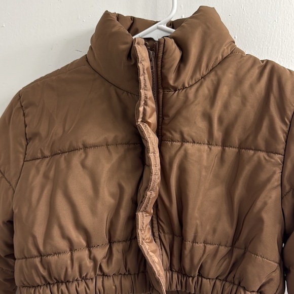 SHEIN Zip Up Crop Padded Padded Coat For Winter Clothes Wear size XS - Picture 8 of 13